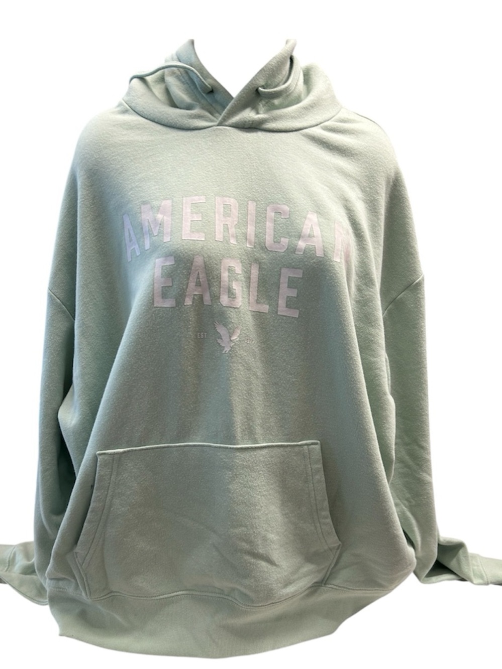 American Eagle Women’s XL Oversized Hoodie Sage Green NWT Pullover Sweatshirt